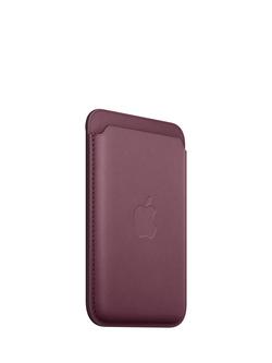 Apple iPhone FineWoven Wallet with MagSafe - view 2, Mulberry