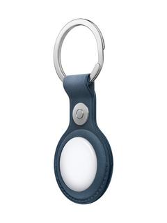 Apple AirTag FineWoven Key Ring, Pacific Blue