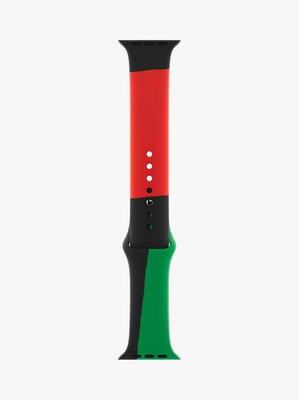 Apple Watch 44mm Black Unity Sport Band, Black Unity