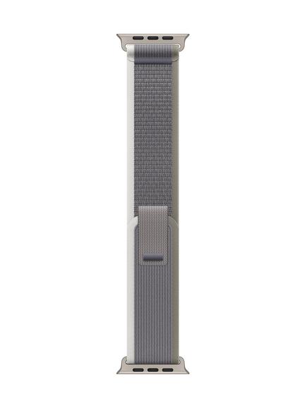 Apple Watch 49mm Trail Loop, Small-Medium, Green/Gray