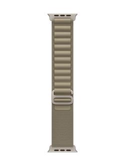 Apple Watch 49mm Alpine Loop, Small, Olive