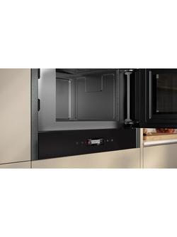 Neff N70 NR4WR21G1B  Built-In Microwave Oven, Graphite - view 2, Graphite