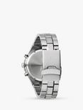 Bulova Men's Chronograph Geometric Bezel Bracelet Strap Watch