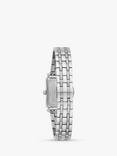 Bulova 96P244 Women's Sutton Diamond Bracelet Strap Watch, Silver/Mother-Of-Pearl