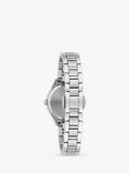 Bulova 96R253 Woman's Classic Sutton Diamond Bracelet Strap Watch, Silver/Mother-Of-Pearl
