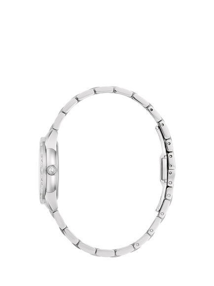 Bulova 96R253 Woman's Classic Sutton Diamond Bracelet Strap Watch, Silver/Mother-Of-Pearl - view 2, Silver/Mother-of-pearl