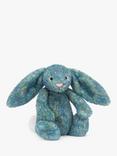 Jellycat Bashful Bunny Luxe Soft Toy, Blue/Multi