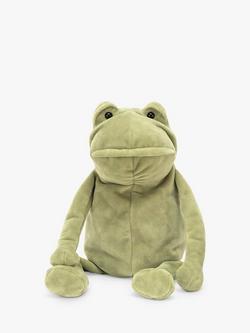 Jellycat Fergus Frog Soft Toy, Green