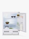 Beko BLS4682 Integrated Under Counter Fridge, White