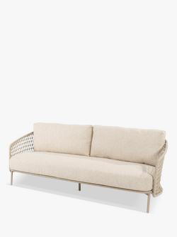 4 Seasons Outdoor Puccini 3-Seater Garden Sofa, Latte, Latte