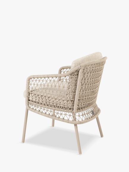 4 Seasons Outdoor Puccini Garden Dining Chair, Set of 2, Latte - view 2, Latte
