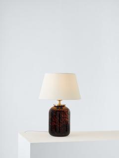 John Lewis Bedside Natural Table Lamp, Tortoise