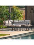 Gallery Direct Matera 5-Seater Corner Garden Casual Dining Set, Natural/Cream