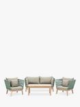 Gallery Direct Lindos Rope 4-Seater Garden Lounge Set