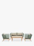 Gallery Direct Lindos Rope 4-Seater Garden Lounge Set