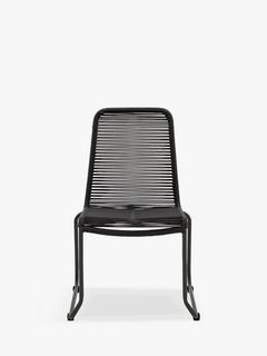 Gallery Direct Corletto Garden Dining Chair, Set of 2, Black