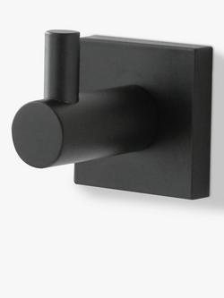 Miller Atlanta Single Hook, Matte Black, Matt Black