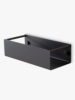 Miller Atlanta Shower Basket, Matte Black, Matt Black