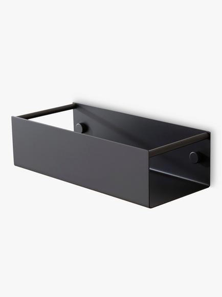 Miller Atlanta Shower Basket, Matte Black, Matt Black