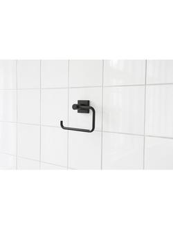 Miller Atlanta Toilet Roll Holder, Matte Black - view 2, Matt Black