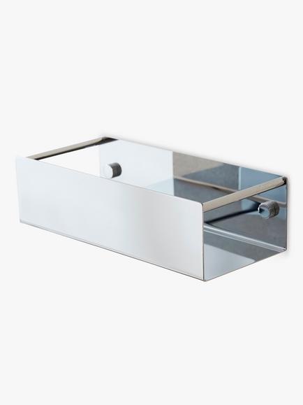 Miller Orlando Shower Basket, Chrome, Chrome