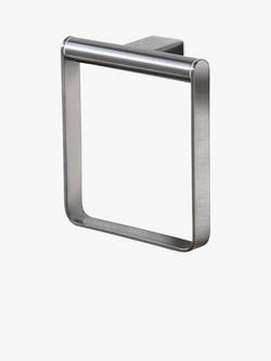 Miller Miami Single Towel Ring, Stainless Steel, Stainless Steel