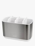 Joseph Joseph Easy Store Large Toothbrush Caddy, Stainless Steel