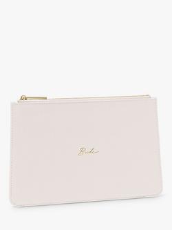 Katie Loxton Bridal Perfect Bride Pouch, Pearl, White