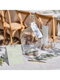 Ginger Ray Wedding Guest Message Bottle - view 2, Multi