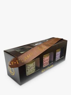 Lily-flame Floral Mini Tin Scented Candle Gift Set, Multi