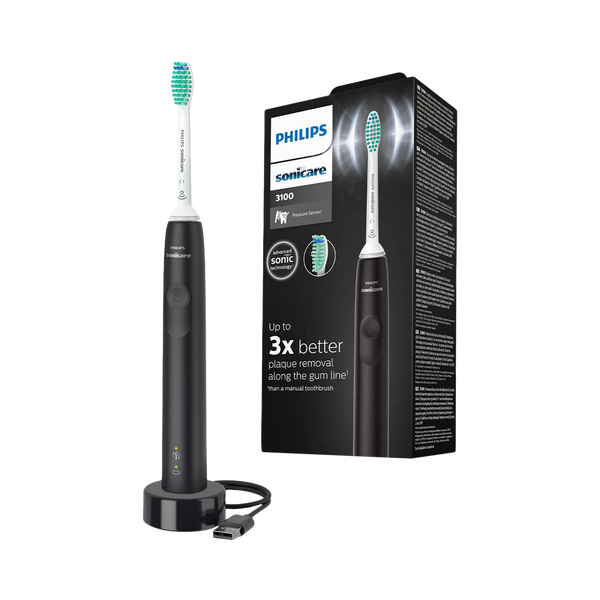 Philips
Sonicare HX3671/14 Series 3100 Electric Toothbrush, Black