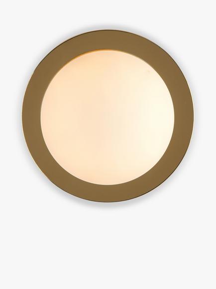 houseof Opal Disk Wall Light, Brass