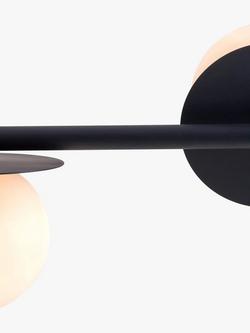 houseof Opal 4 Disk Ceiling Light - view 2, Charcoal