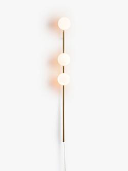 houseof Bar Opal Ball Wall Light, Brass