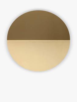 houseof Round Diffused Wall Light, Brass