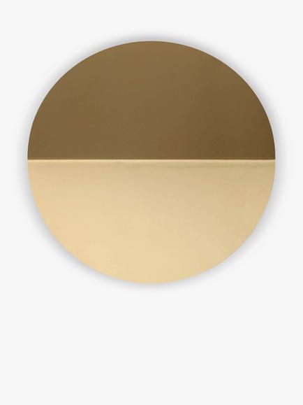 houseof Round Diffused Wall Light, Brass