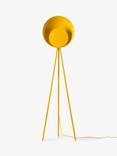 houseof Diffuser Tripod Floor Lamp, Yellow