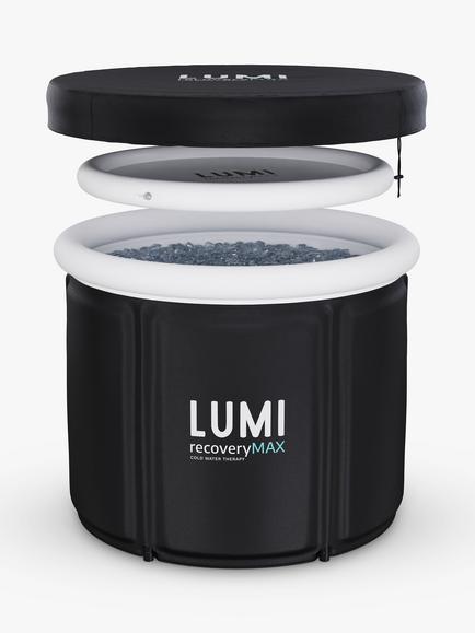 Lumi Therapy Recovery Pod MAX Ice Bath, Black