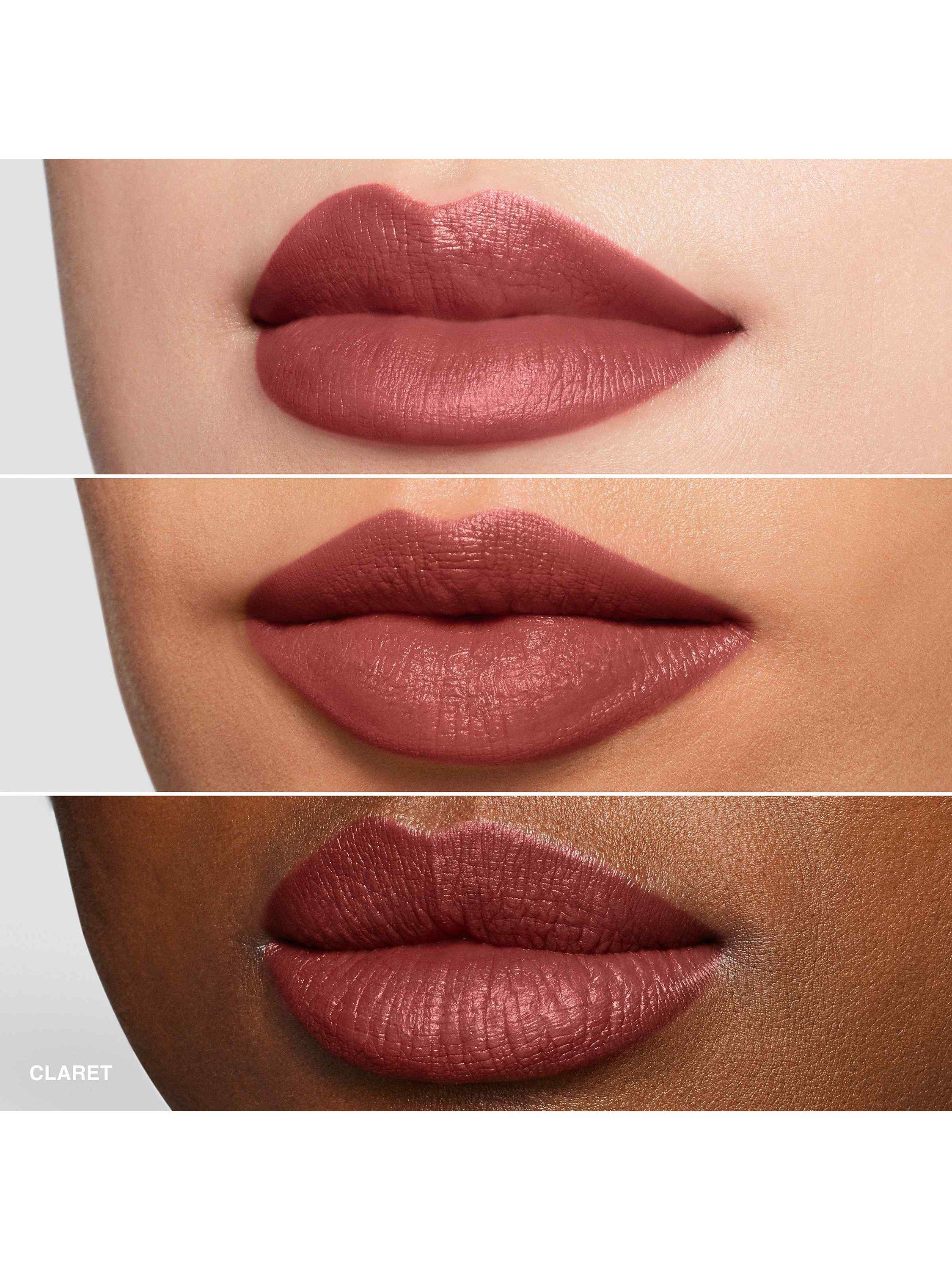Product image 3 of 8, which shows Bobbi Brown Luxe Matte Lipstick, Claret
