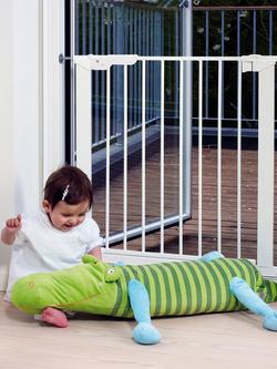 BabyDan Premier True Pressure Baby Safety Gate, White - view 2, White