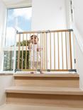 BabyDan Beechwood Flexifit Baby Safety Gate, FSC-Certified Wood