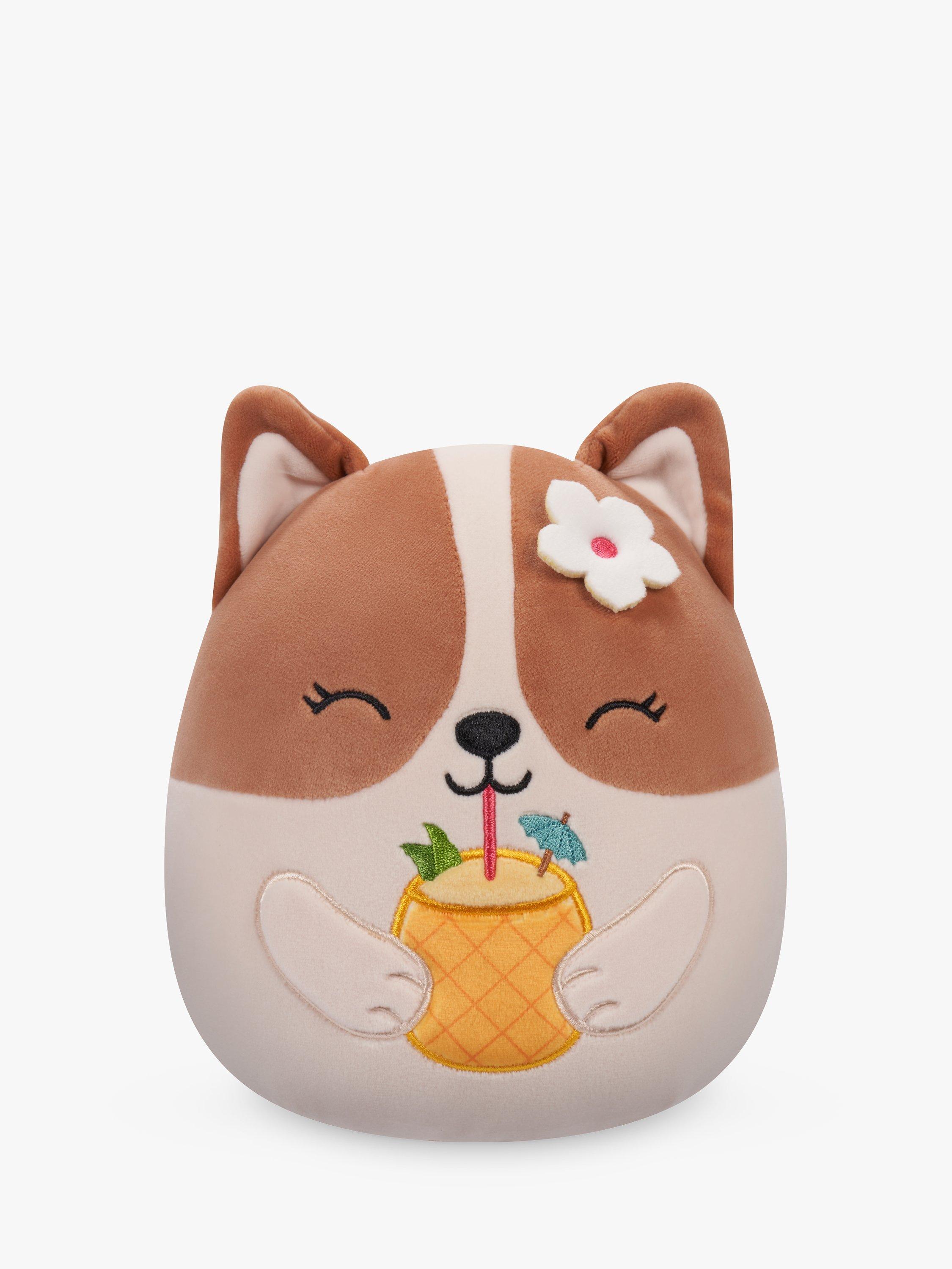 Squishmallows Regina the Brown Corgi 7.5" Plush Soft Toy