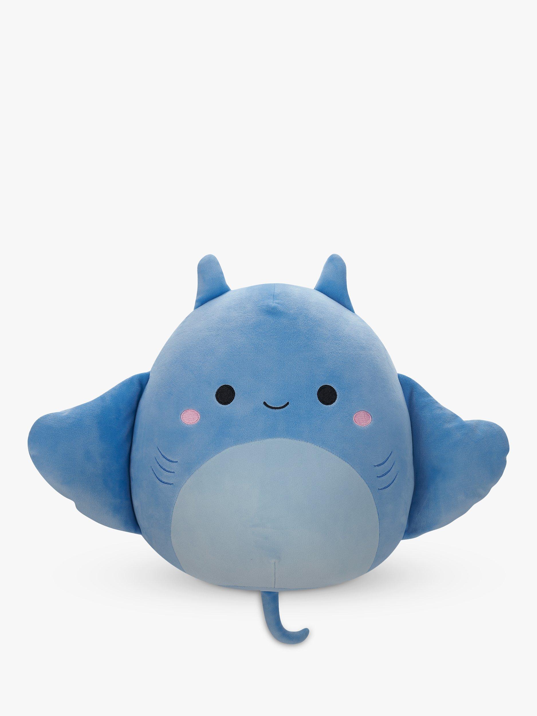 Squishmallows 12" Lux the Blue Manta Ray Plush Soft Toy