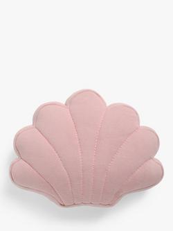 John Lewis Shell Cushion, Pink