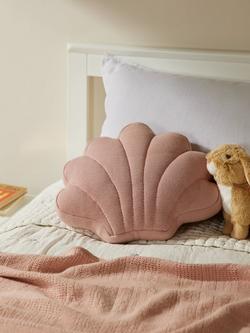 John Lewis Shell Cushion - view 2, Pink