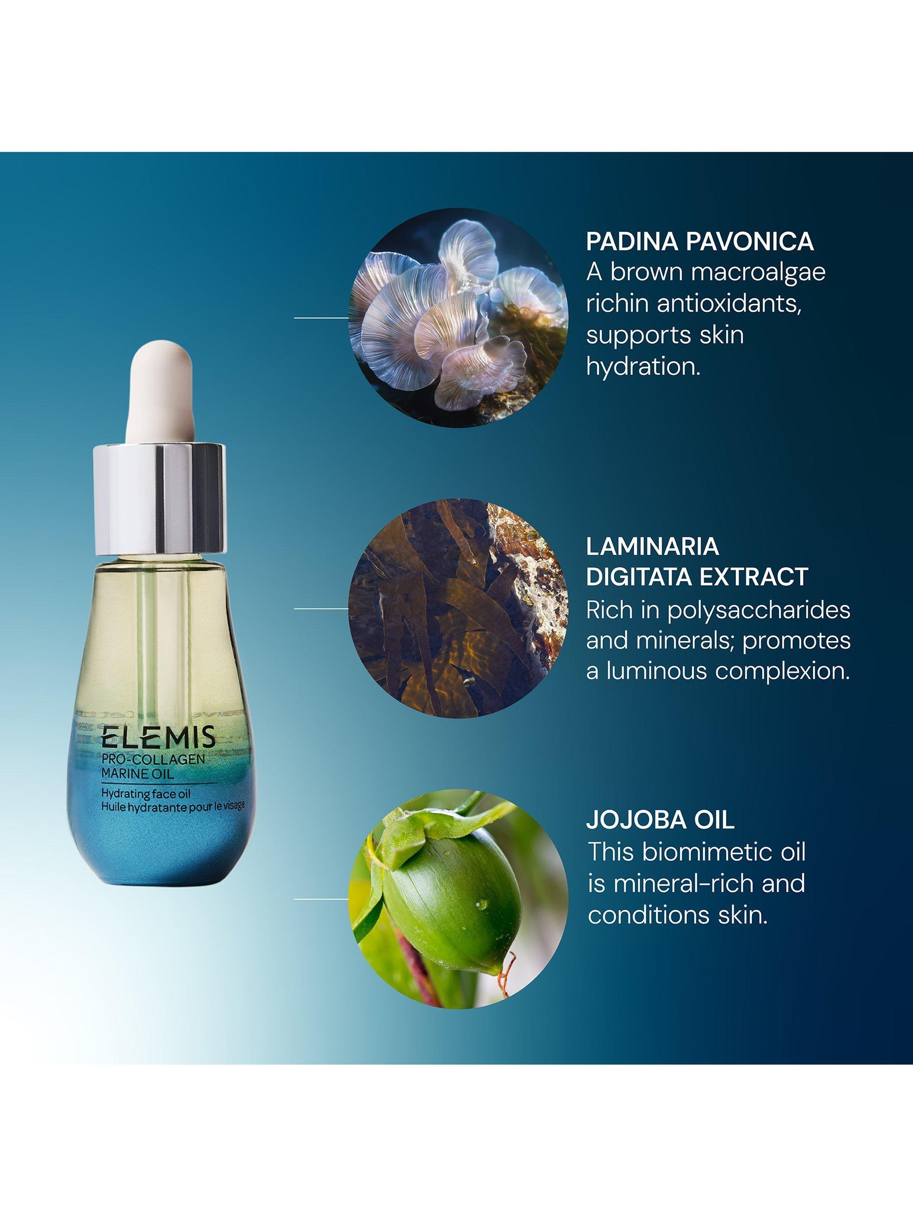 Product image 4 of 4, which shows Elemis Pro-Collagen Marine Oil Serum, 15ml