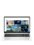 HP Chromebook 15a-na0005na Laptop, Intel Pentium Silver Processor, 4GB RAM, 128GB eMMC, 15.6" Full HD, Mineral Silver