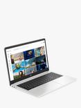 HP Chromebook 15a-na0005na Laptop, Intel Pentium Silver Processor, 4GB RAM, 128GB eMMC, 15.6" Full HD, Mineral Silver