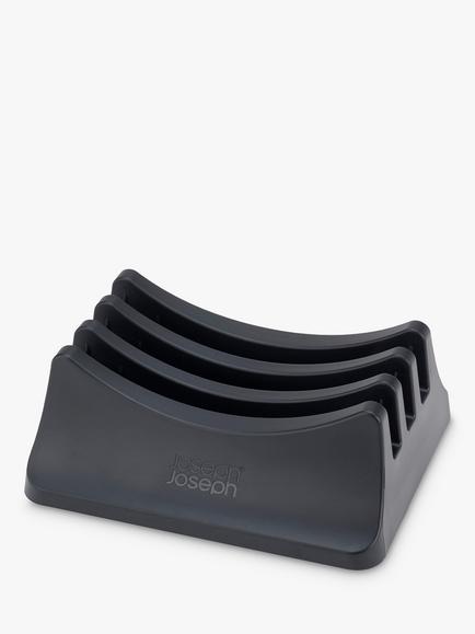 Joseph Joseph Space Freestanding 3 Pan Lid Storage Holder - view 2, Navy