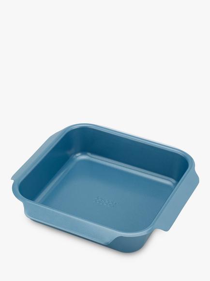 Joseph Joseph Nest Square Carbon Steel Non-Stick Oven Roasting Tray, Medium, Blue, Blue